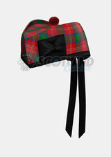 Chisholm Tartan Glengarry Hat Front