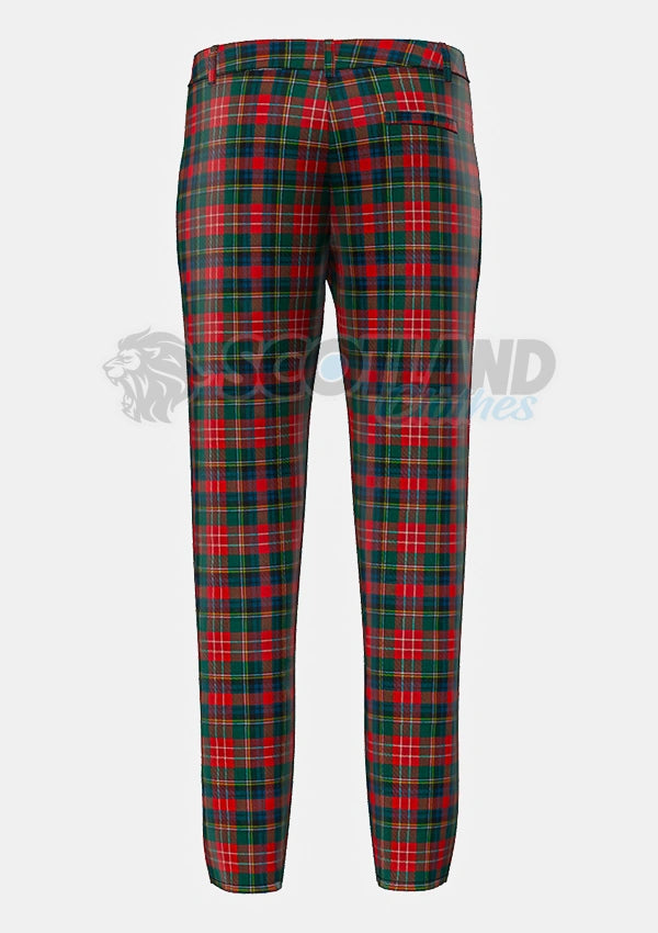 Christie Tartan Trouser Back