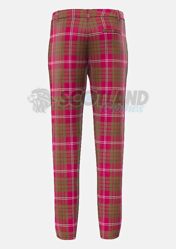 Clan Crawford Weathered Tartan Trouser Back
