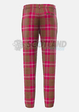 Clan Crawford Weathered Tartan Trouser Back