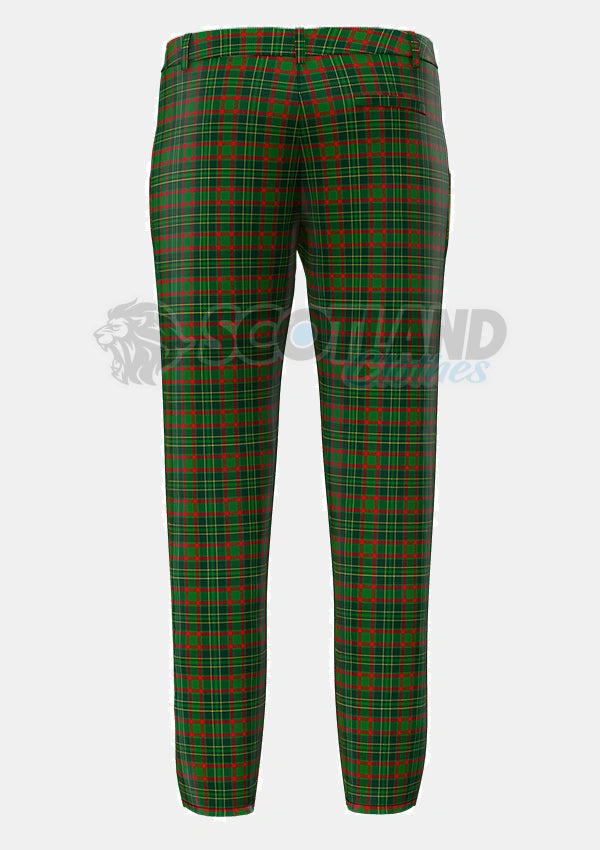 Clan Doyle Tartan Trouser Back