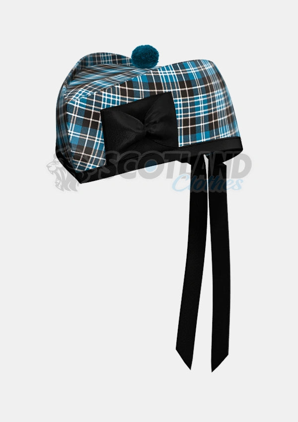 Clark Tartan Glengarry Hat Front