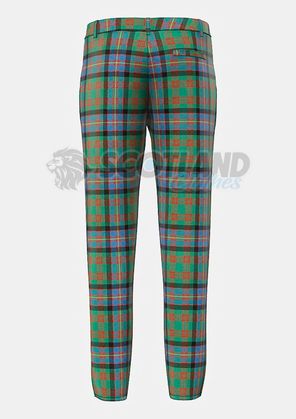 Cochrane Tartan Trouser Back