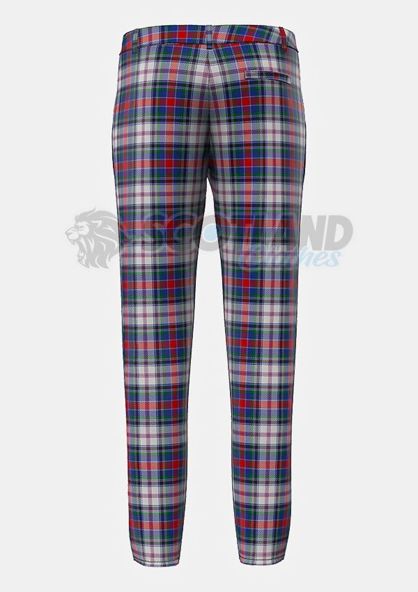 Cooper Tartan Trouser Back