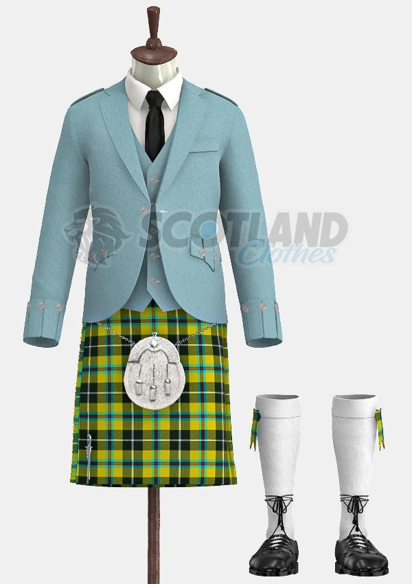 Cornish Tartan Argyle Outfit