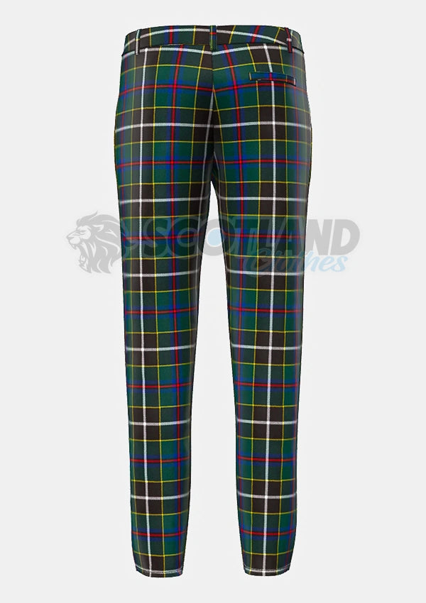 Cornish Hunting Tartan Trouser Back