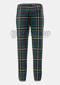 Cornish Hunting Tartan Trouser Back
