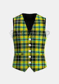 Cornish Tartan Waistcoat Front