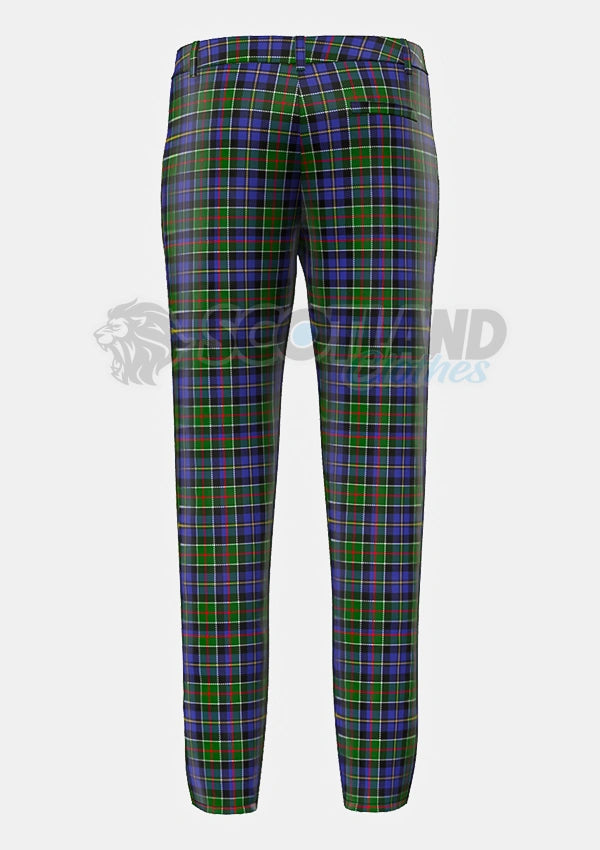 Cowan Tartan Trouser Back