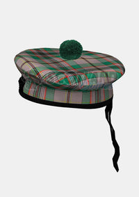 Craig Tartan Balmoral Hat Front Side