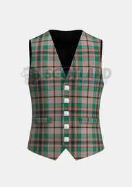 Craig Tartan Waistcoat Front