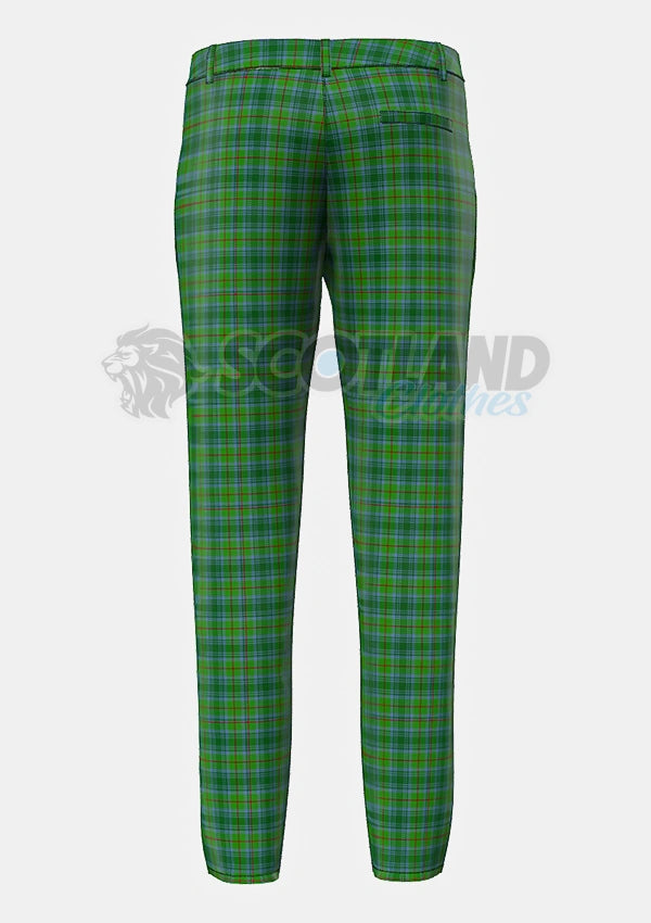 Cranston Tartan Trouser Back