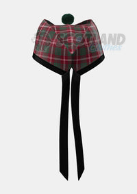 Crawford Tartan Glengarry Hat Back