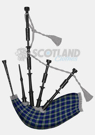 Crombie House Check Tartan Bagpipe