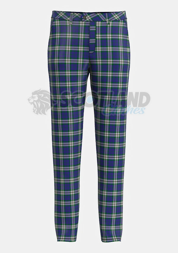 Crombie House Check Tartan Trouser