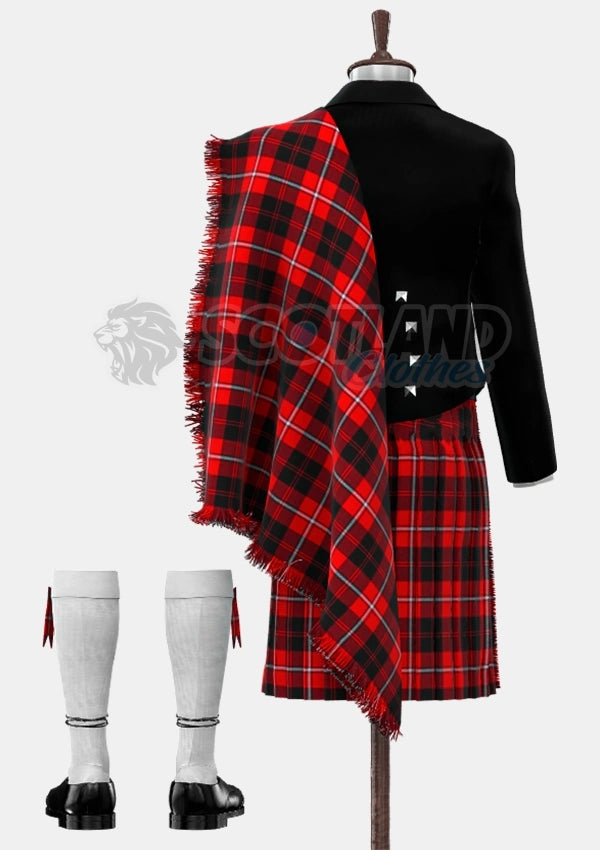 Cunningham Tartan Prince Charlie Outfit