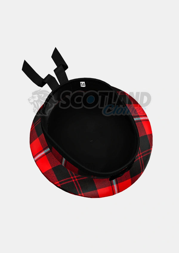 Cunningham Tartan Balmoral Hat Back Side