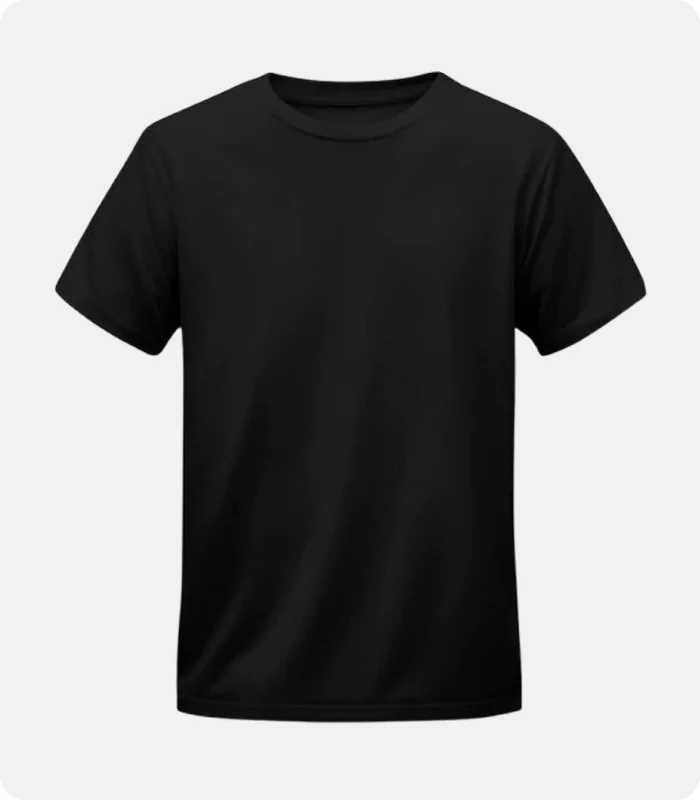 Custom Made Black T-Shirt For Men’s