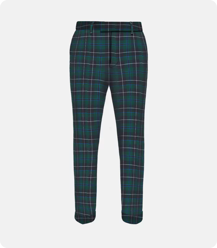 Custom Made Douglas Tartan Trousers