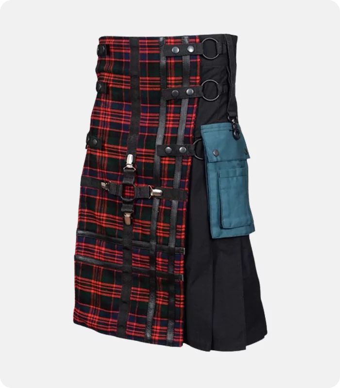 Custom Made MacDonald Hybrid Tartan Kilt