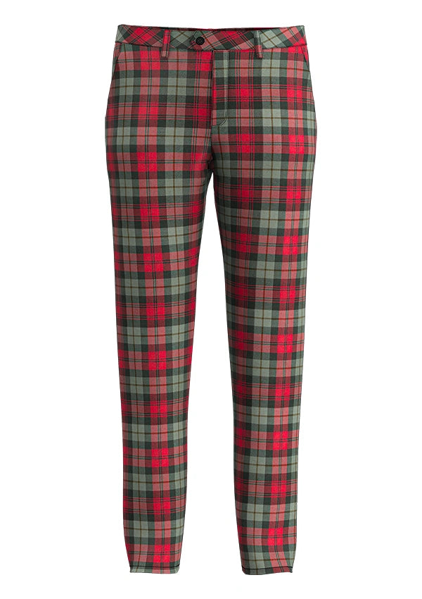 Custom Made Maclachlan Weathered Tartan Pant