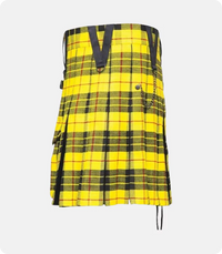 Custom Made Modern Macleod of Lewis Box Pleated Hybrid Kilt Back