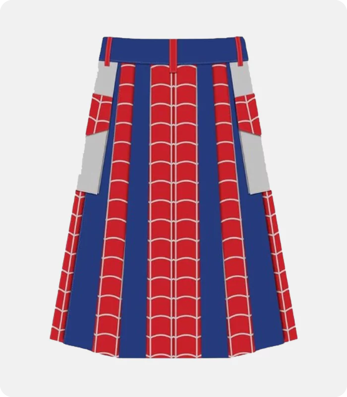 Custom Made Spiderman Hybrid Kilt Back