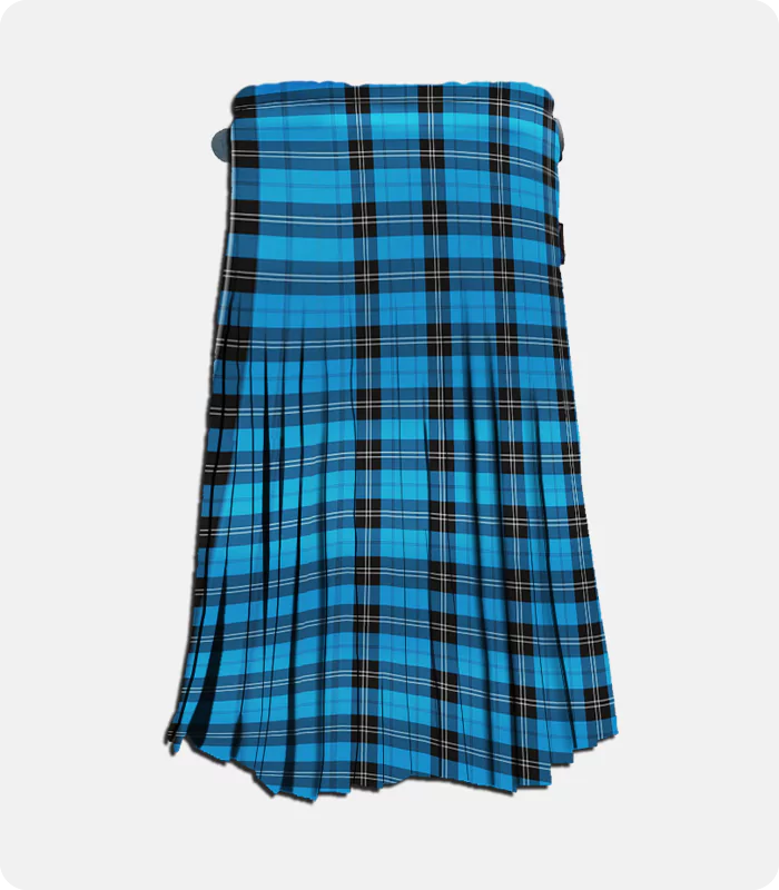 Custom Made Stylish Ramsay Tartan Kilt Back