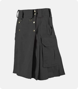 Custom Made Tactical Combat Cargo Utility Kilt Right-Side