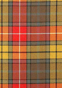 Custom Made Buchnan Weathered Tartan Fabric