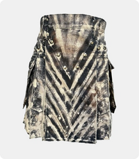 Custom-Made-Acid-Washed-Black-Workman-Utility-Kilt