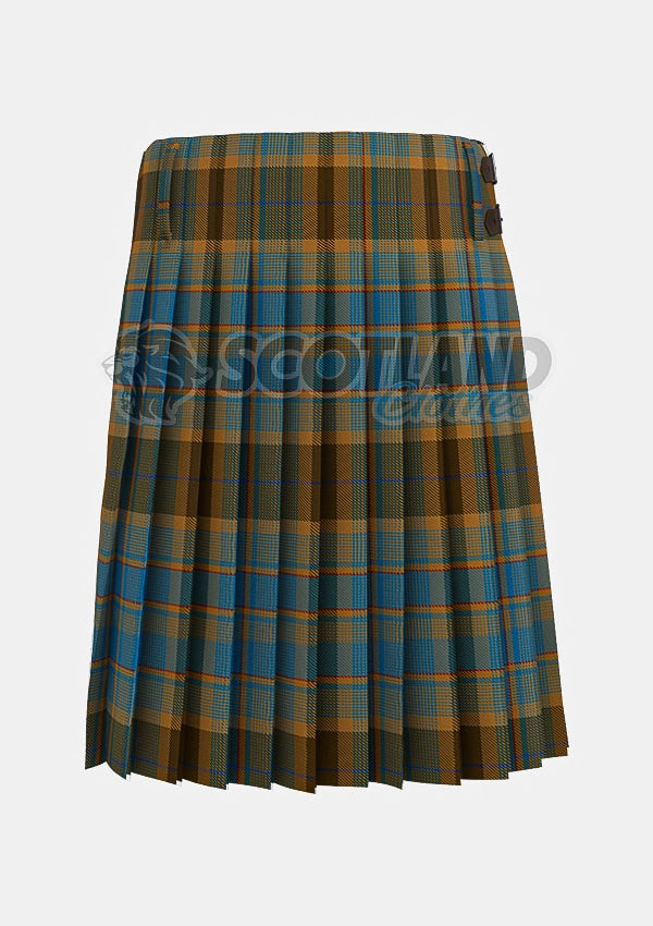 Allan Tartan Kilt Back