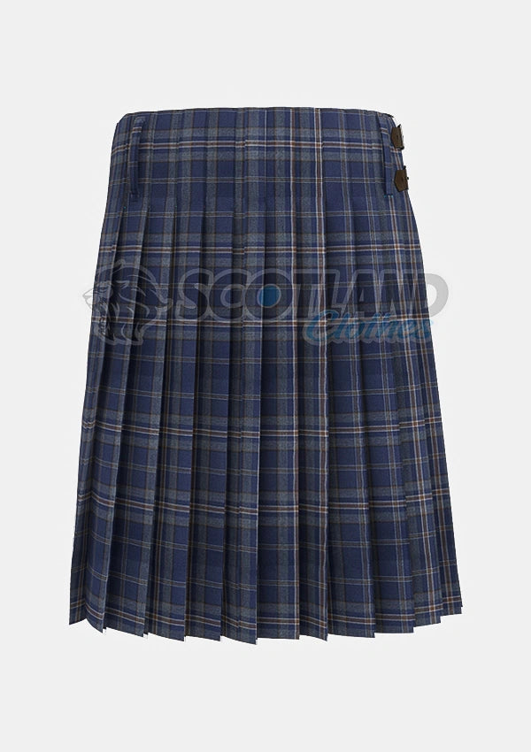 Arran Mist Tartan  Kilt Back