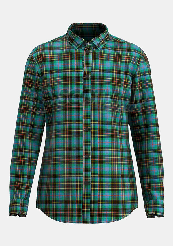 Custom Made Brodie Ancient Hunting Tartan Shirt