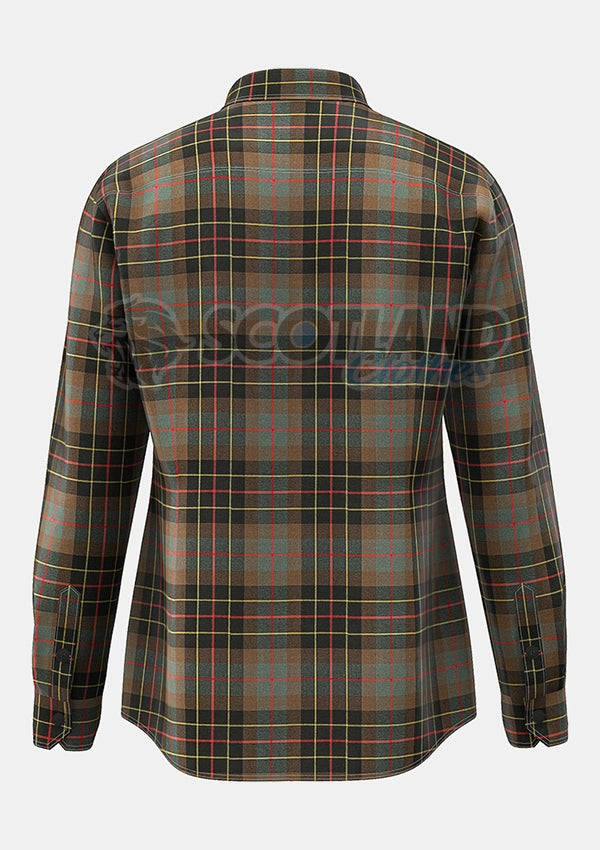 Custom Made Brodie Hunting Weathered Tartan Shirt