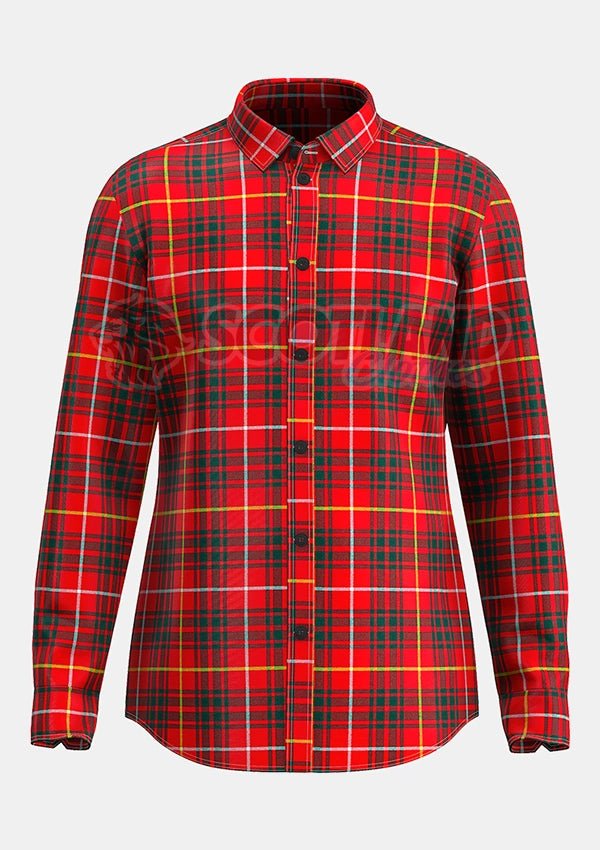 Custom Made Bruce Modern Tartan Shirt