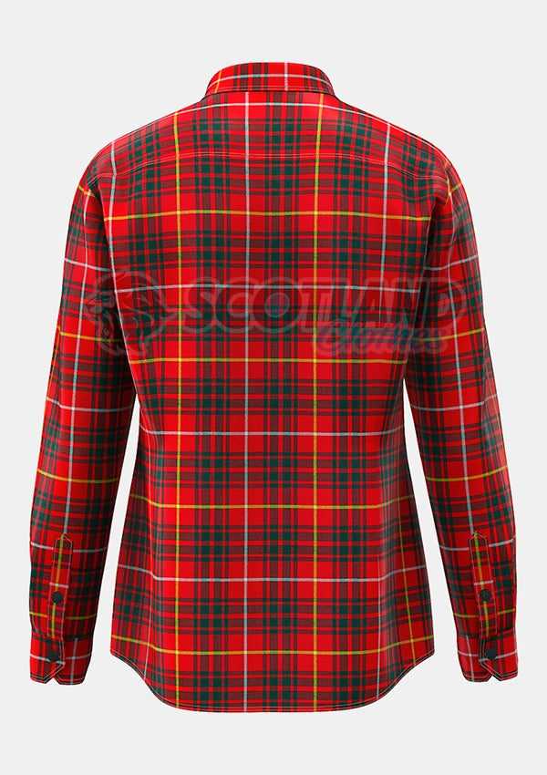 Custom Made Bruce Modern Tartan Shirt