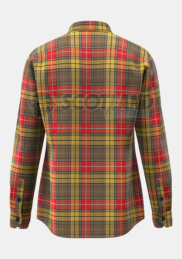 Custom Made Buchnan Weathered Tartan Shirt