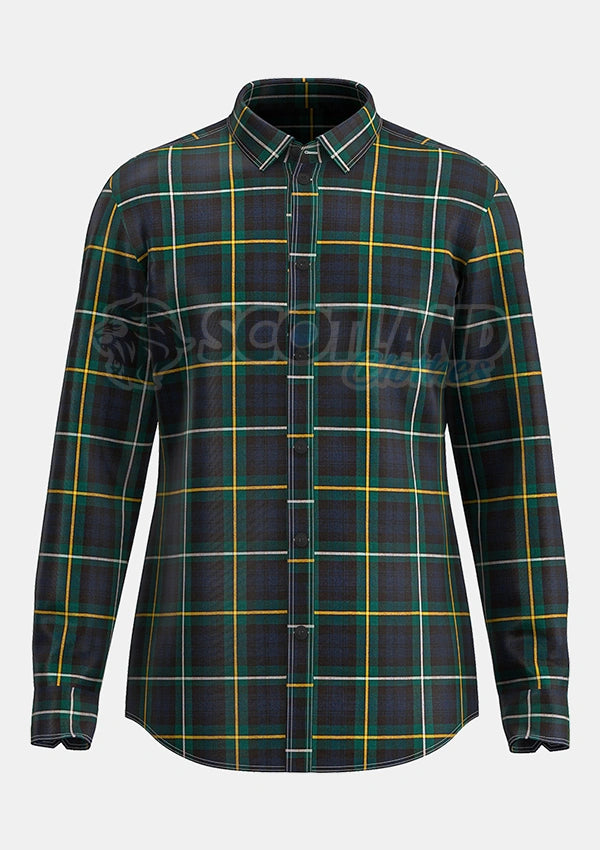 Custom Made Campbell of Argyll Modern Tartan Shirt