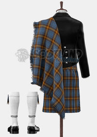 Custom Made County Sligo Tartan Prince Charlie Kilt Outfit