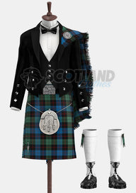 Custom Made Guthrie Tartan Prince Charlie Kilt Outfit