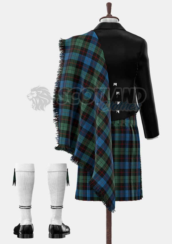Custom Made Guthrie Tartan Prince Charlie Kilt Outfit