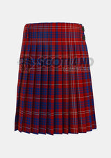 Hamilton Tartan Kilt Back