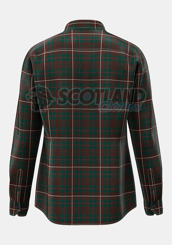Custom Made Mackinnon hunting modern tartan Shirt