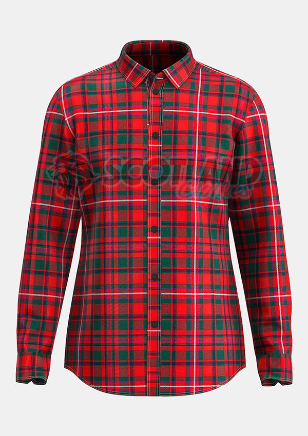 Custom Made Mackinnon modern tartan Shirt