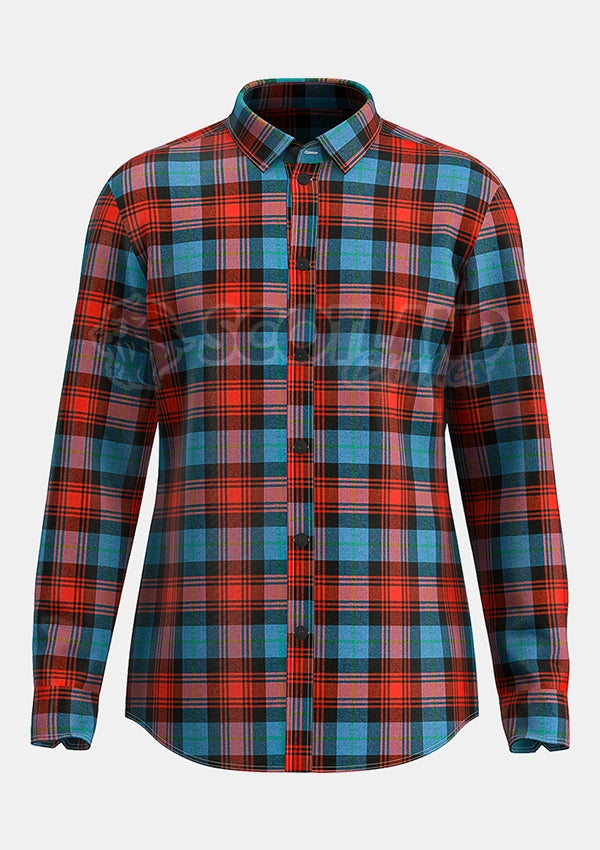 Custom Made Maclachlan ancient tartan Shirt