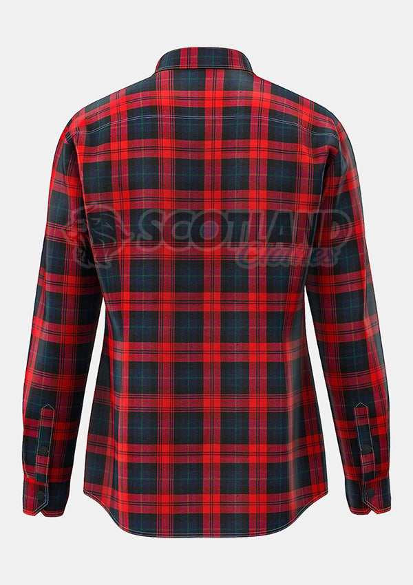 Custom Made Maclachlan modern tartan Shirt