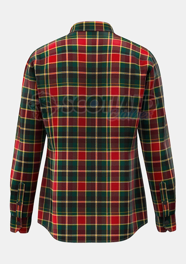 Custom Made Maclachlan old modern tartan Shirt