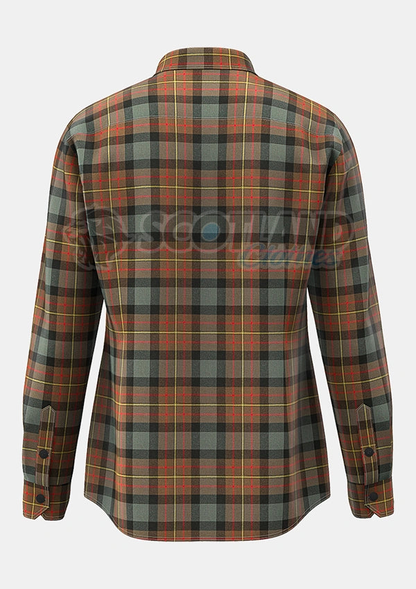 Custom Made Maclaren Weathered tartan Shirt