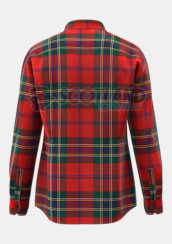 Custom Made Maclean of duart ancient tartan Shirt
